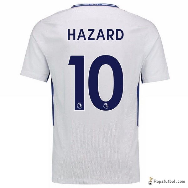 Camiseta Chelsea Replica Segunda Ropa Hazard 2017/18